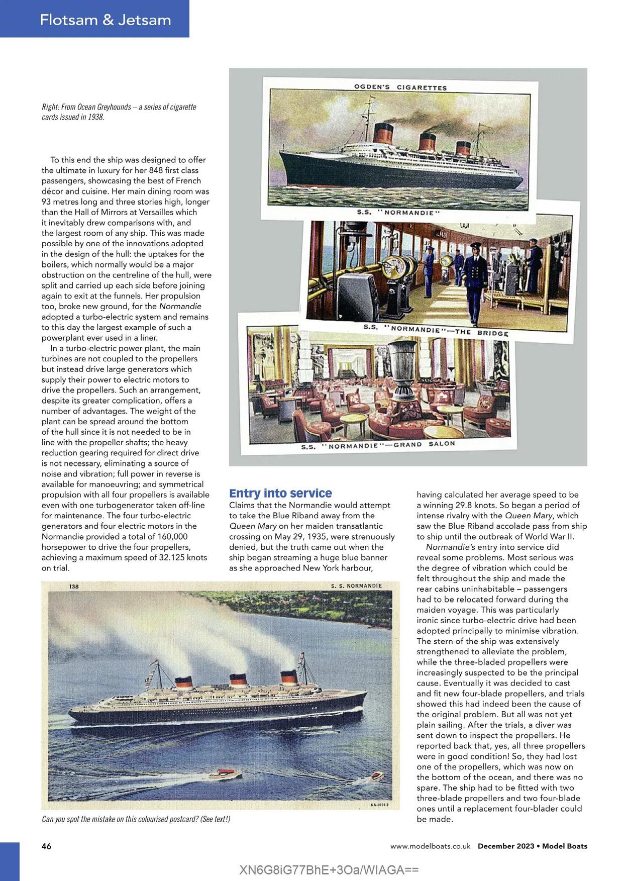 Normandie by model boats page 3